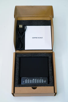 Turin coffee scale product detail