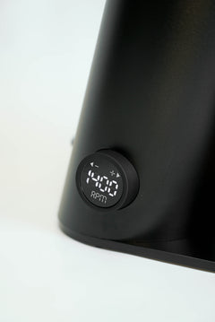 DF64V digital variable-speed RPM control close-up