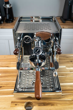 Turin Gallatin DB espresso machine — component detail 1