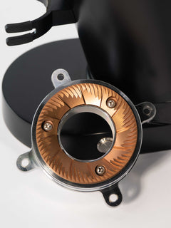 DF83 Gen 2 bellows and wooden hopper lid