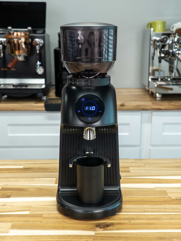 Creyke GF64 64mm Flat Burr Espresso Grinder — Black