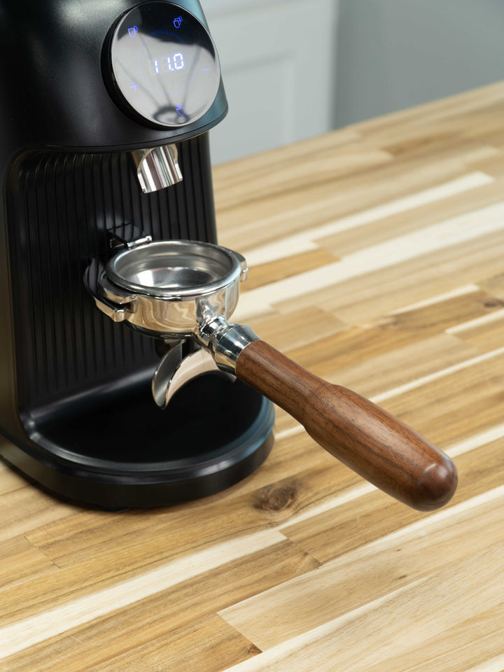 Creyke GF64 64mm Flat Burr Espresso Grinder — Black