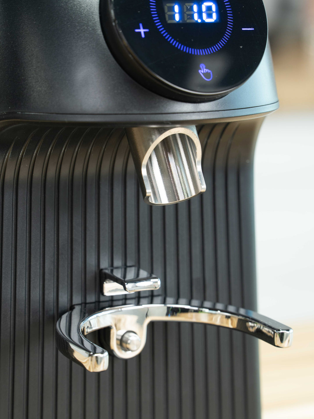 Creyke GF64 64mm Flat Burr Espresso Grinder — Black