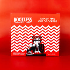 Rootless Damn Fine Compostable Coffee Pods — DamnFine KCup Front (view 1)