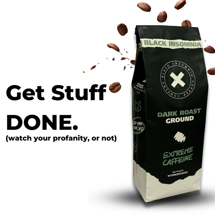 Extreme Caffeine - Ground Dark Roast Coffee