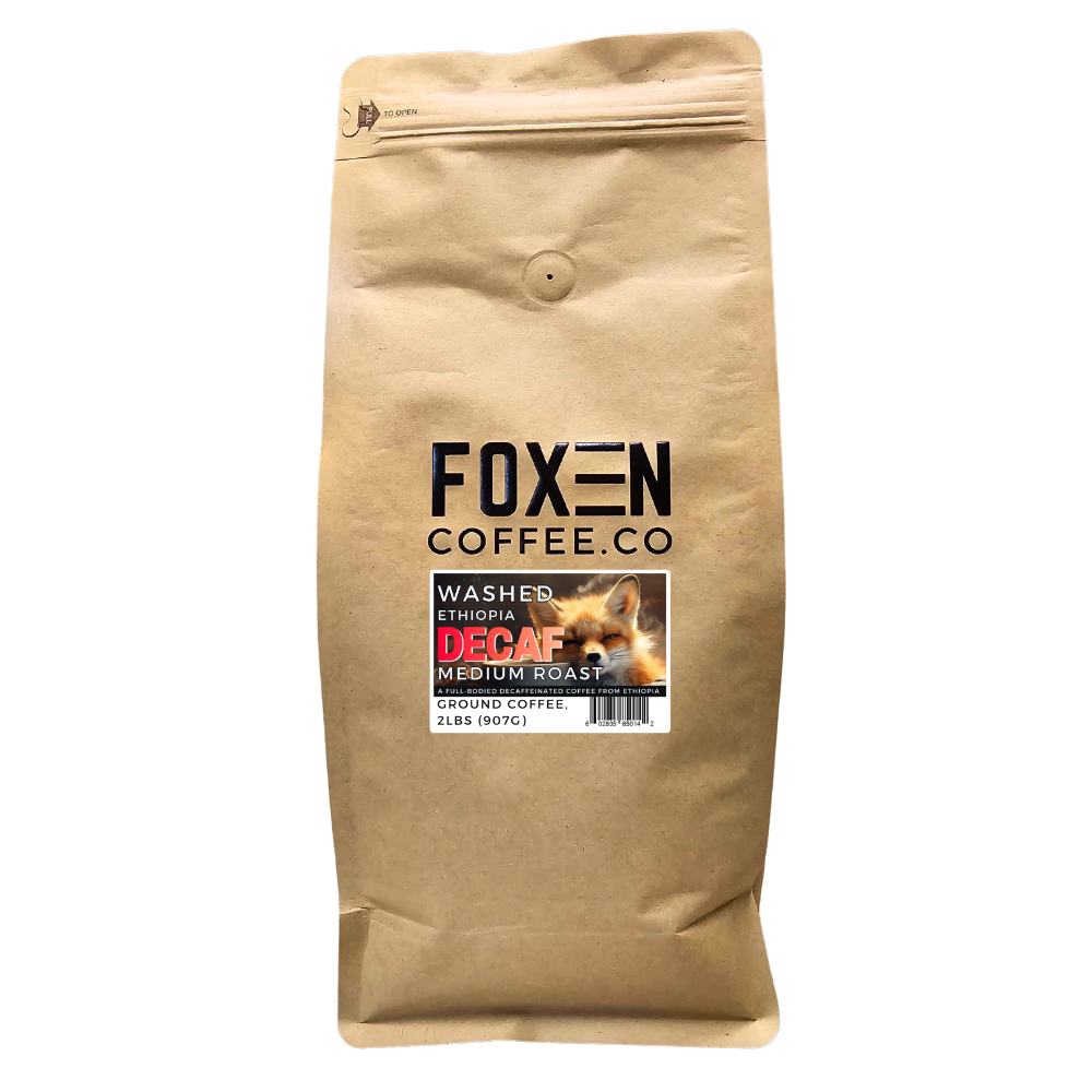 Ethiopian Decaffeinated, Medium Roast Coffee