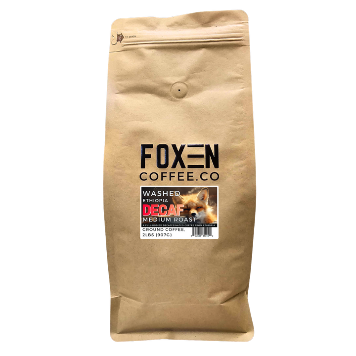 Ethiopian Decaffeinated, Medium Roast Coffee