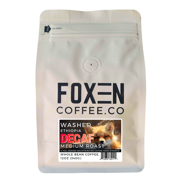 Ethiopian Decaffeinated, Medium Roast Coffee