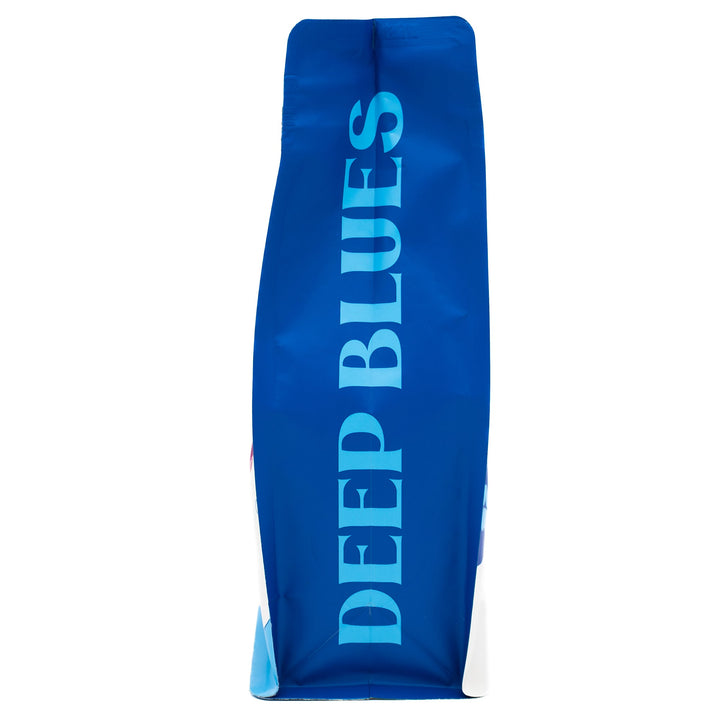 Bag of dark roast coffee from Blend with notes of Chocolate