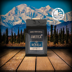 America Coffee Co. Denali Cold Brew Coffee brewing and serving presentation