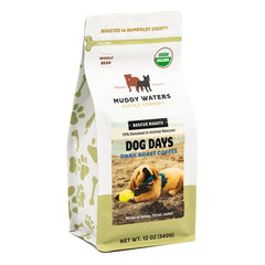 Dog Days Organic Dark Roast Coffee Blend — coffee gift-pack presentation
