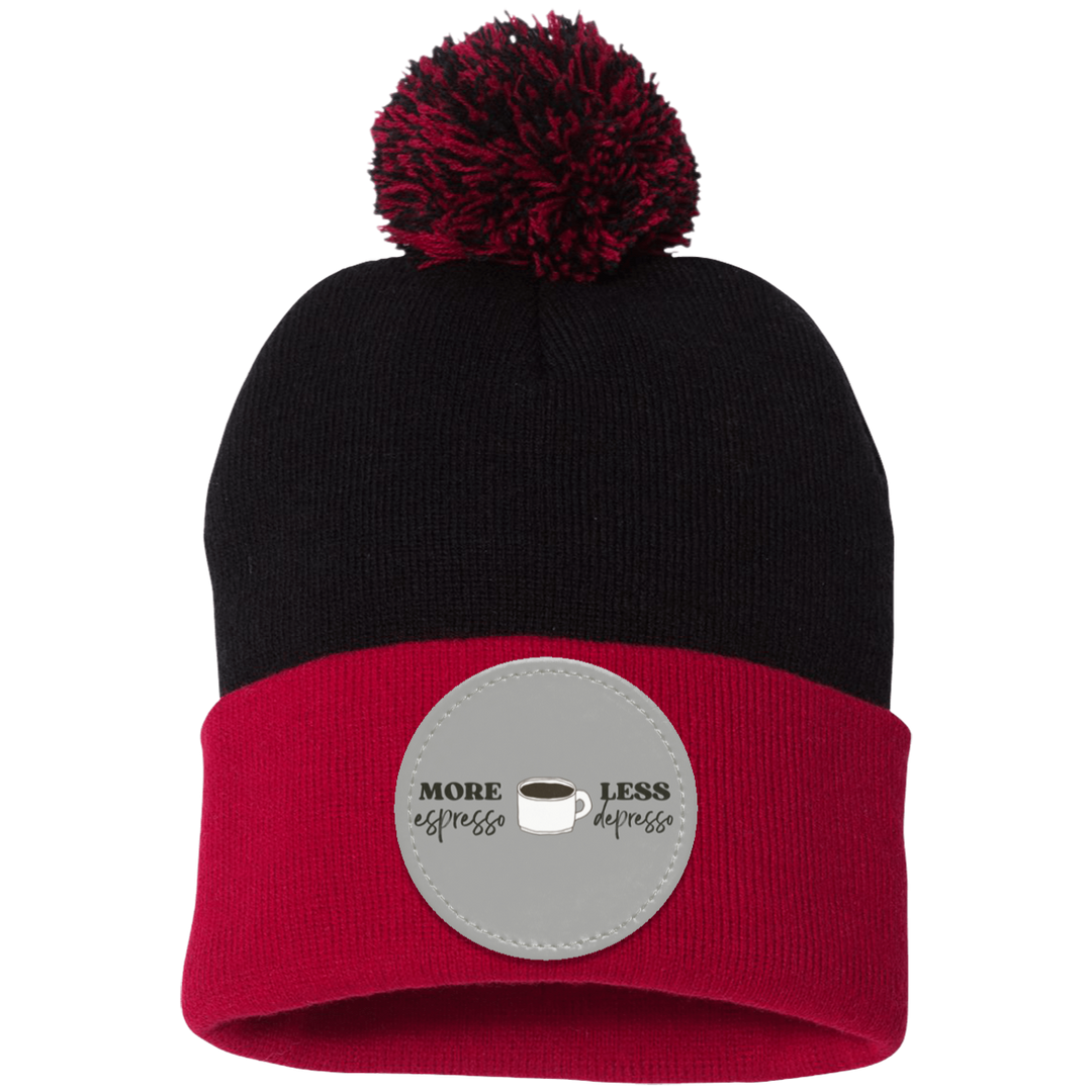 ID#C4 ** MORE ESPRESSO KNIT CAP