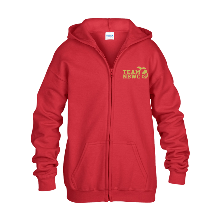 z(eey) NBWC Youth Heavy Blend Full Zip Hoodie