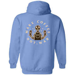 ID#B2M ** MAKE COFFEE HOODED FULL ZIP