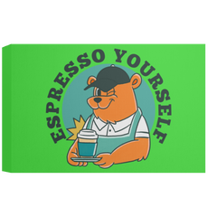 ID#L5 ** ESPRESSO YOURSELF CANVAS