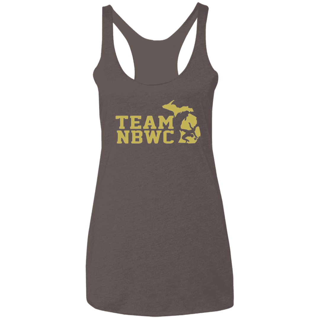 z(bbw) **SALE ITEM** - NBWC Ladies' Triblend Racerback Tank - LIMITED SUPPLY