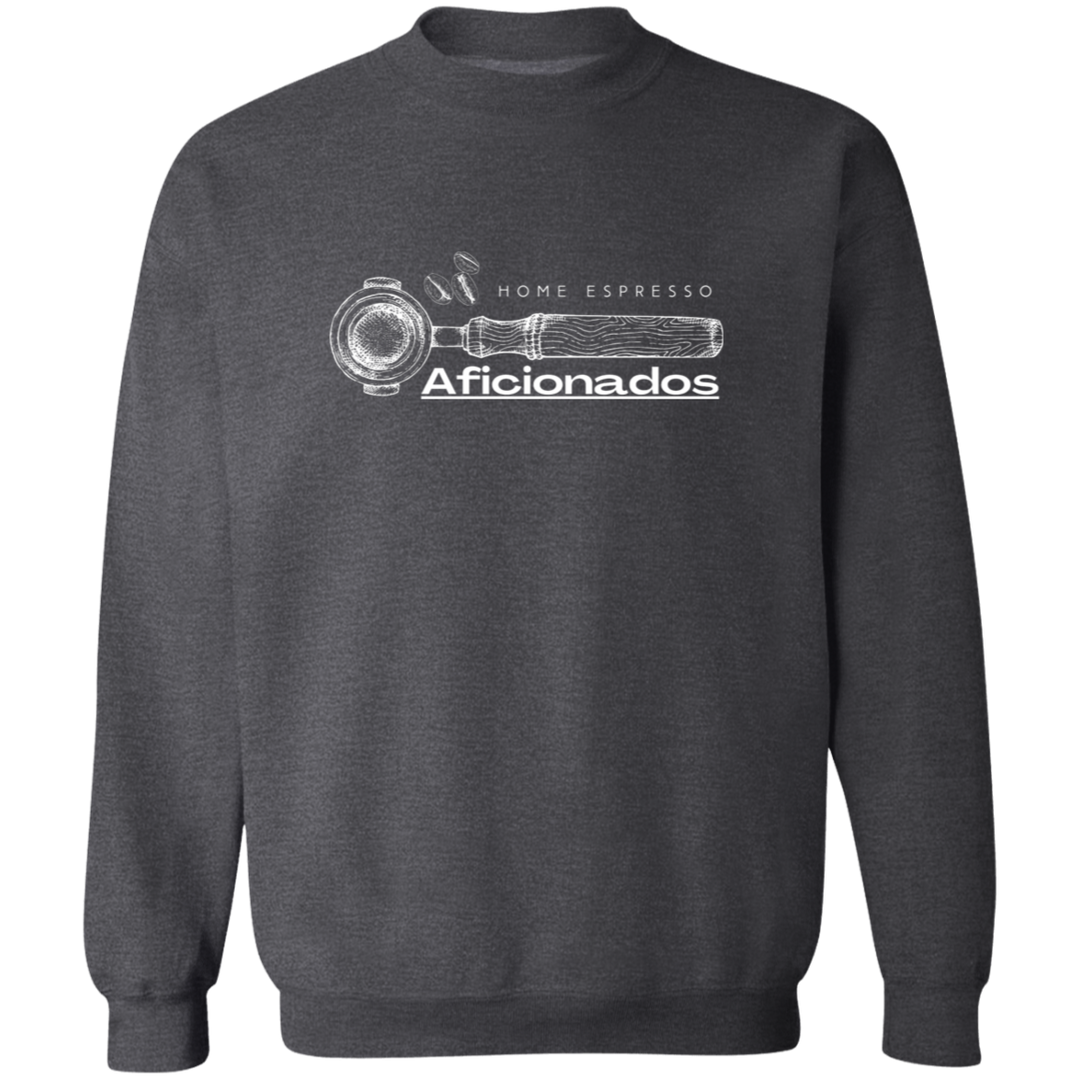 ID#a3 ** HOME ESPRESSO AFICIONADOS CREWNECK