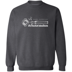 ID#a3 ** HOME ESPRESSO AFICIONADOS CREWNECK