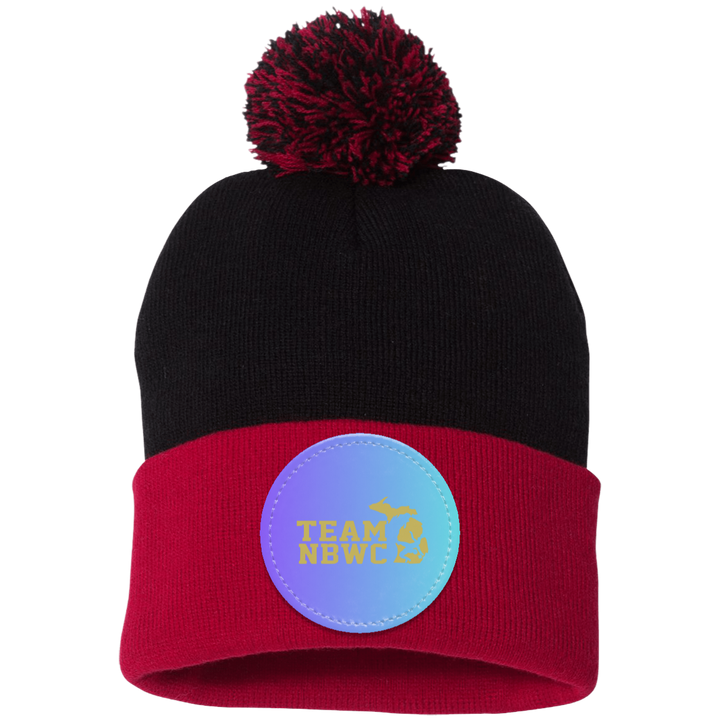 z(hh) NBWC Pom Pom Knit Cap - Patch