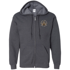 ID#B2M ** MAKE COFFEE HOODED FULL ZIP
