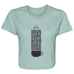 ID#K1W ** IDEAS WOMENS CROPPED T-SHIRT