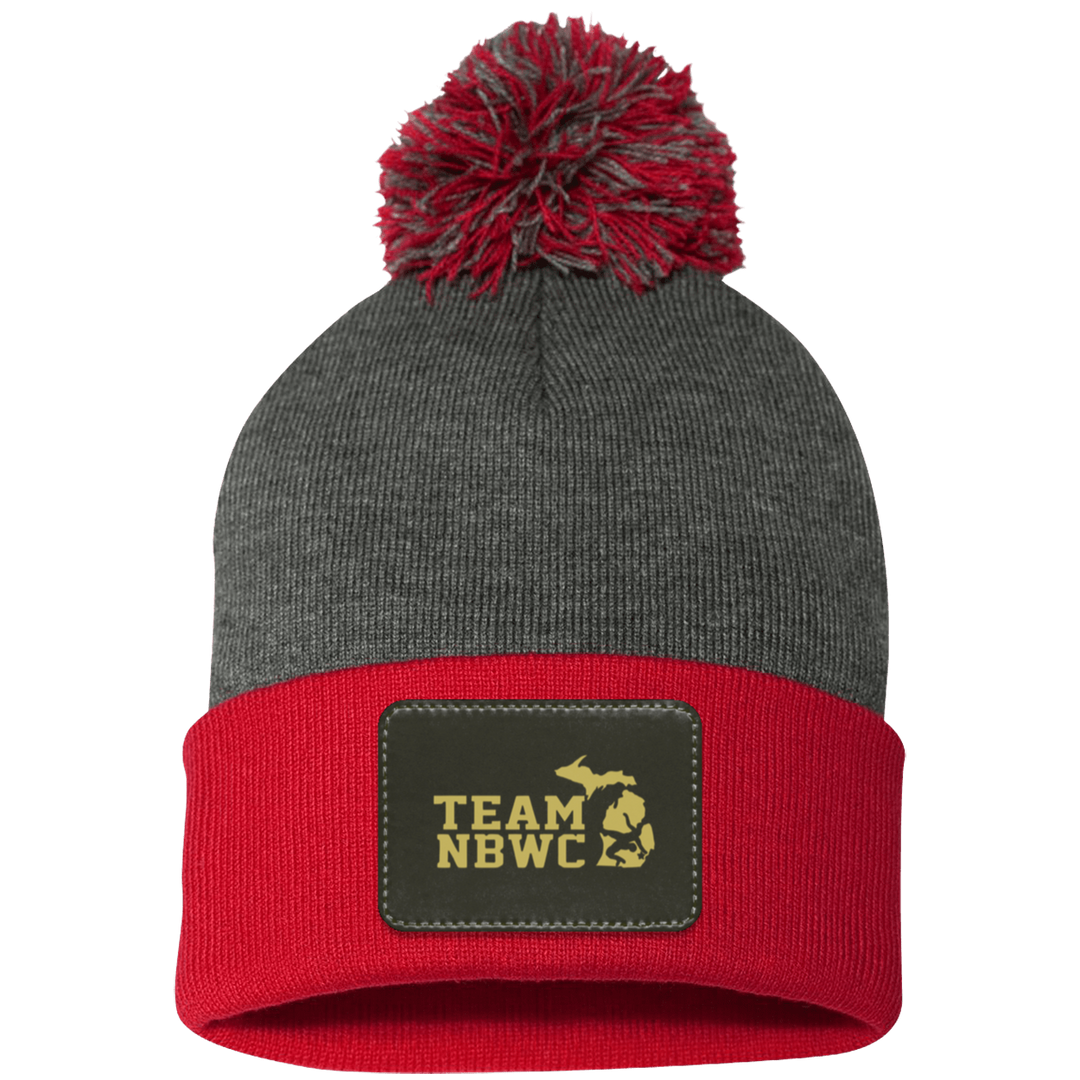 z(hh) NBWC Pom Pom Knit Cap - Patch