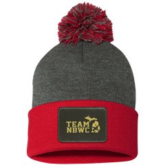 z(hh) NBWC Pom Pom Knit Cap - Patch