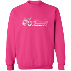 ID#a3 ** HOME ESPRESSO AFICIONADOS CREWNECK