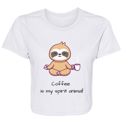 ID#J1W ** SPIRIT WOMENS CROPPED T-SHIRT