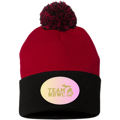 z(hh) NBWC Pom Pom Knit Cap - Patch