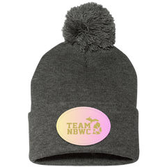 z(hh) NBWC Pom Pom Knit Cap - Patch