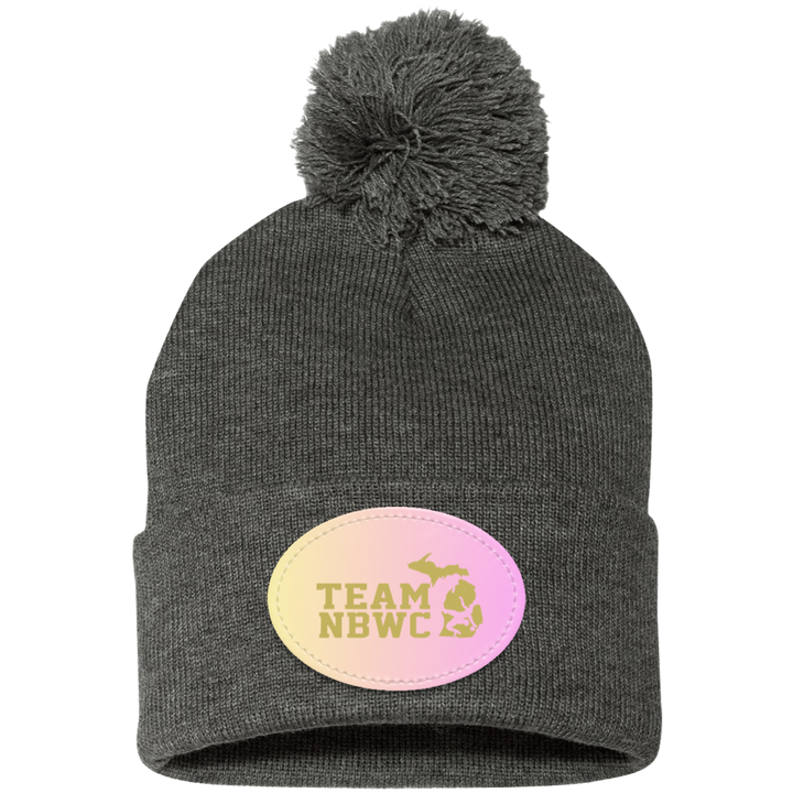 z(hh) NBWC Pom Pom Knit Cap - Patch