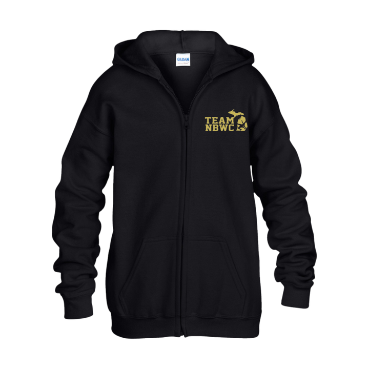 z(eey) NBWC Youth Heavy Blend Full Zip Hoodie