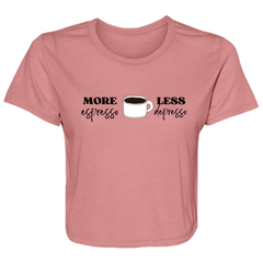 ID#C1W ** MORE ESPRESSO WOMANS T-SHIRT