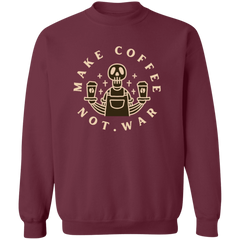 ID#B3M ** MAKE COFFEE SWEATSHIRT