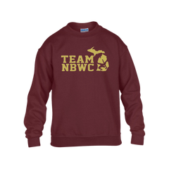 z(ccy) NBWC Youth Heavy Blend Fleece Crew