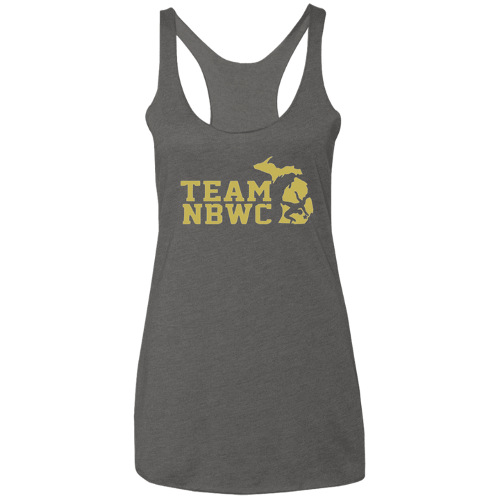 z(bbw) **SALE ITEM** - NBWC Ladies' Triblend Racerback Tank - LIMITED SUPPLY