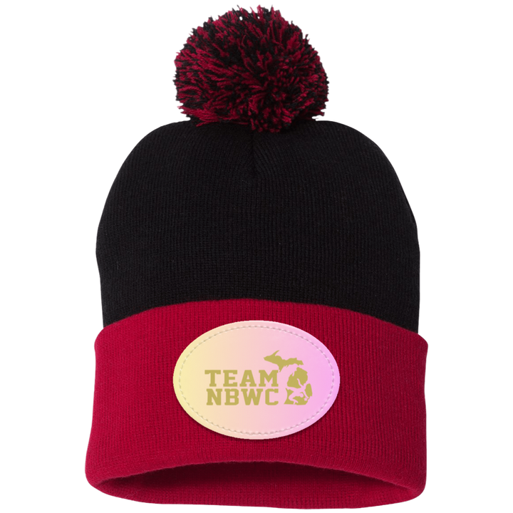 z(hh) NBWC Pom Pom Knit Cap - Patch