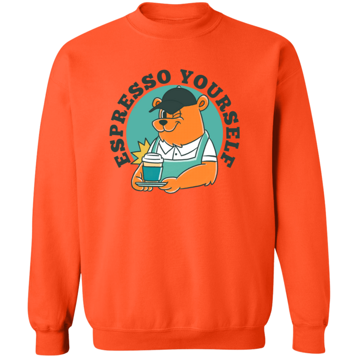 ID#L3M ** ESPRESSO YOURSELF CREWNECK