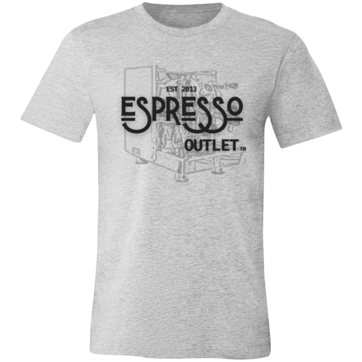 Espresso Outlet and Turin Gallatin - Unisex Jersey Short-Sleeve T-Shirt