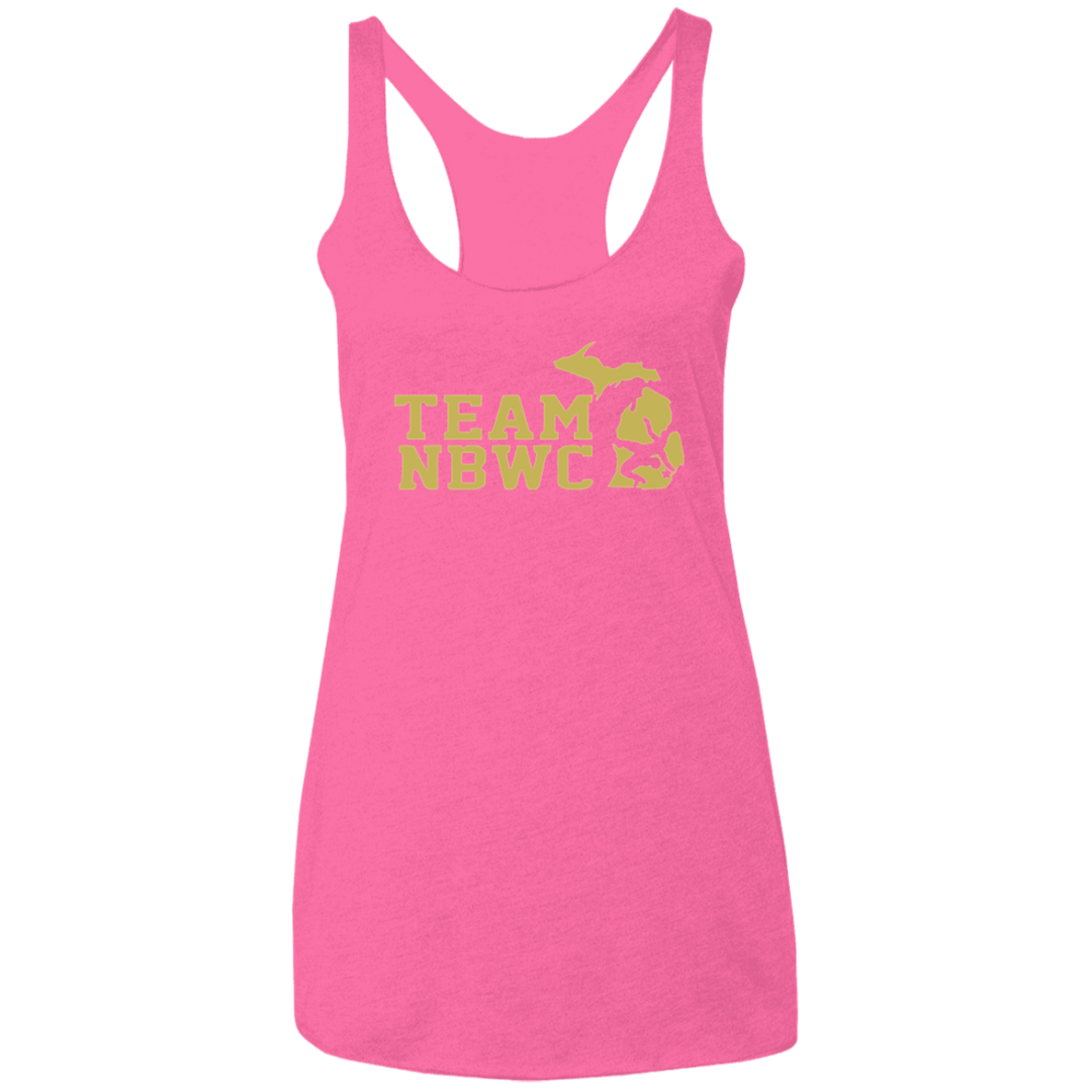 z(bbw) **SALE ITEM** - NBWC Ladies' Triblend Racerback Tank - LIMITED SUPPLY