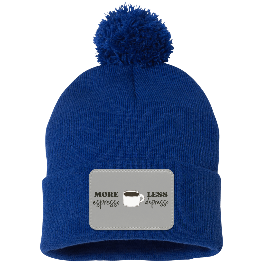 ID#C4 ** MORE ESPRESSO KNIT CAP