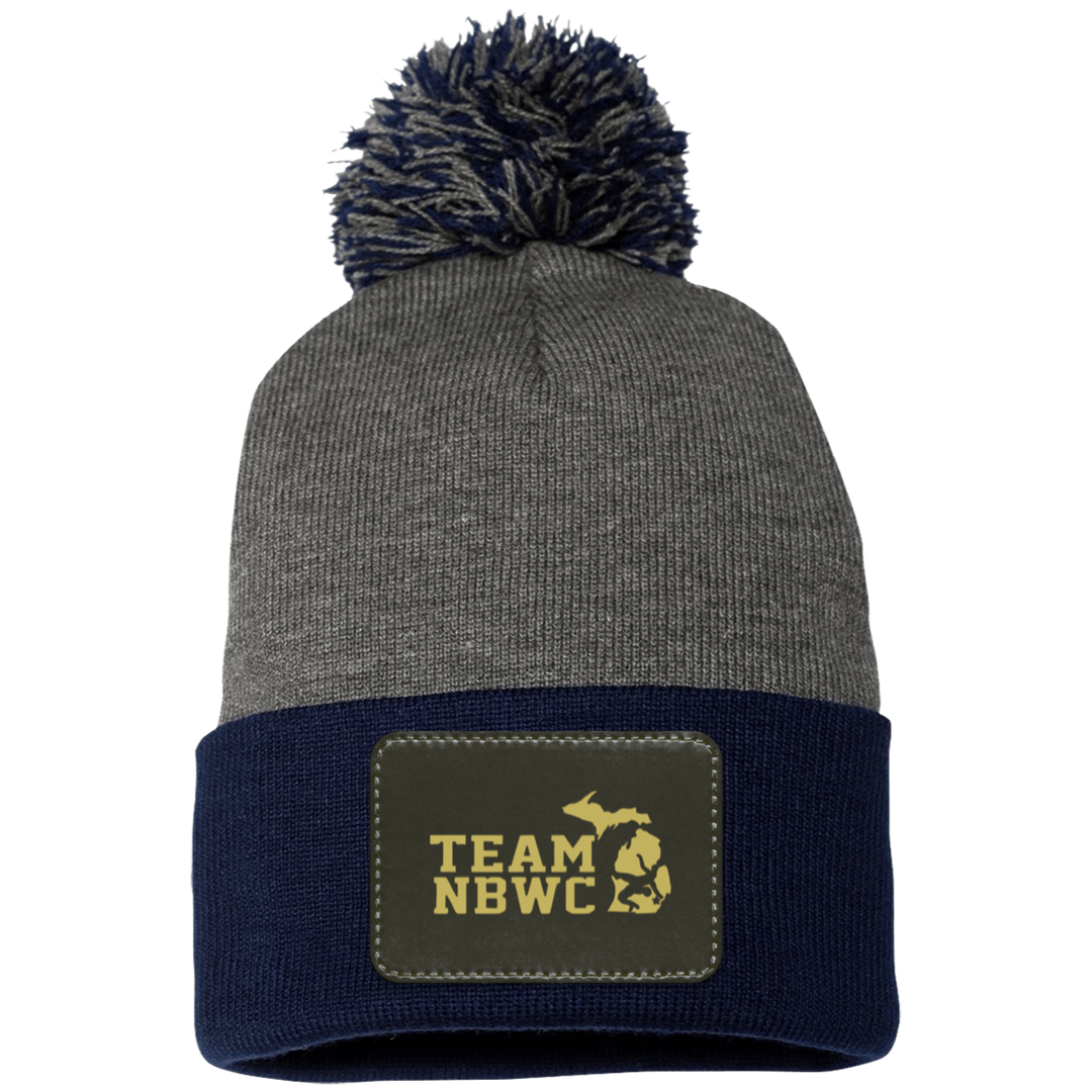 z(hh) NBWC Pom Pom Knit Cap - Patch