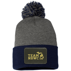 z(hh) NBWC Pom Pom Knit Cap - Patch