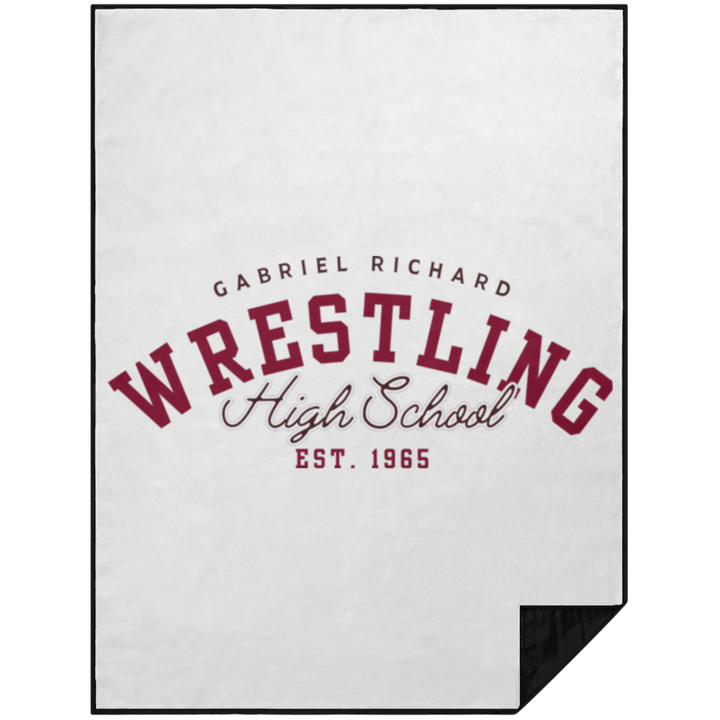 GR WRESTLING BLEACHER BLANKET 60x80