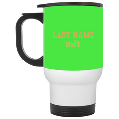z(jj) CLOSEOUT - XP8400W White Travel Mug