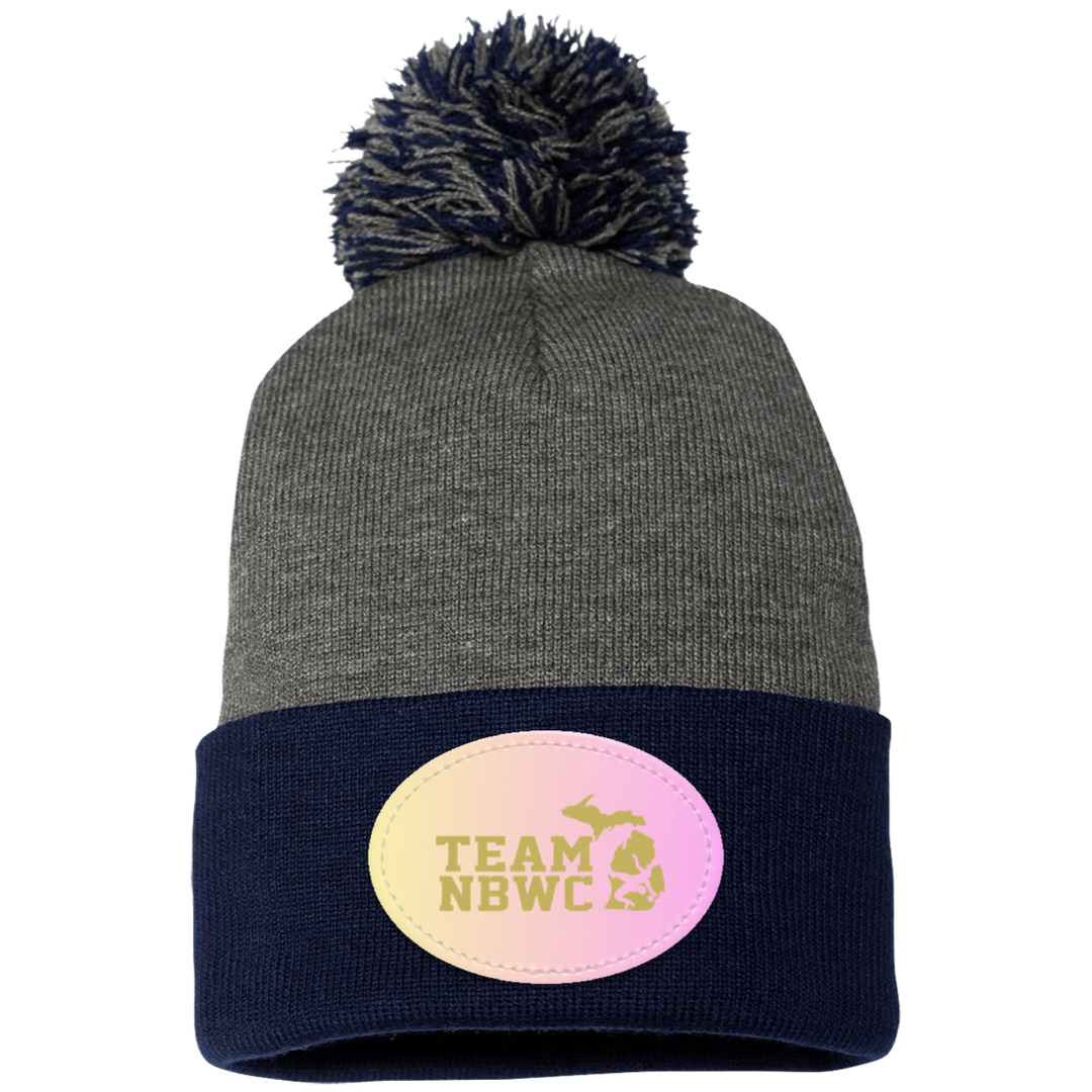 z(hh) NBWC Pom Pom Knit Cap - Patch