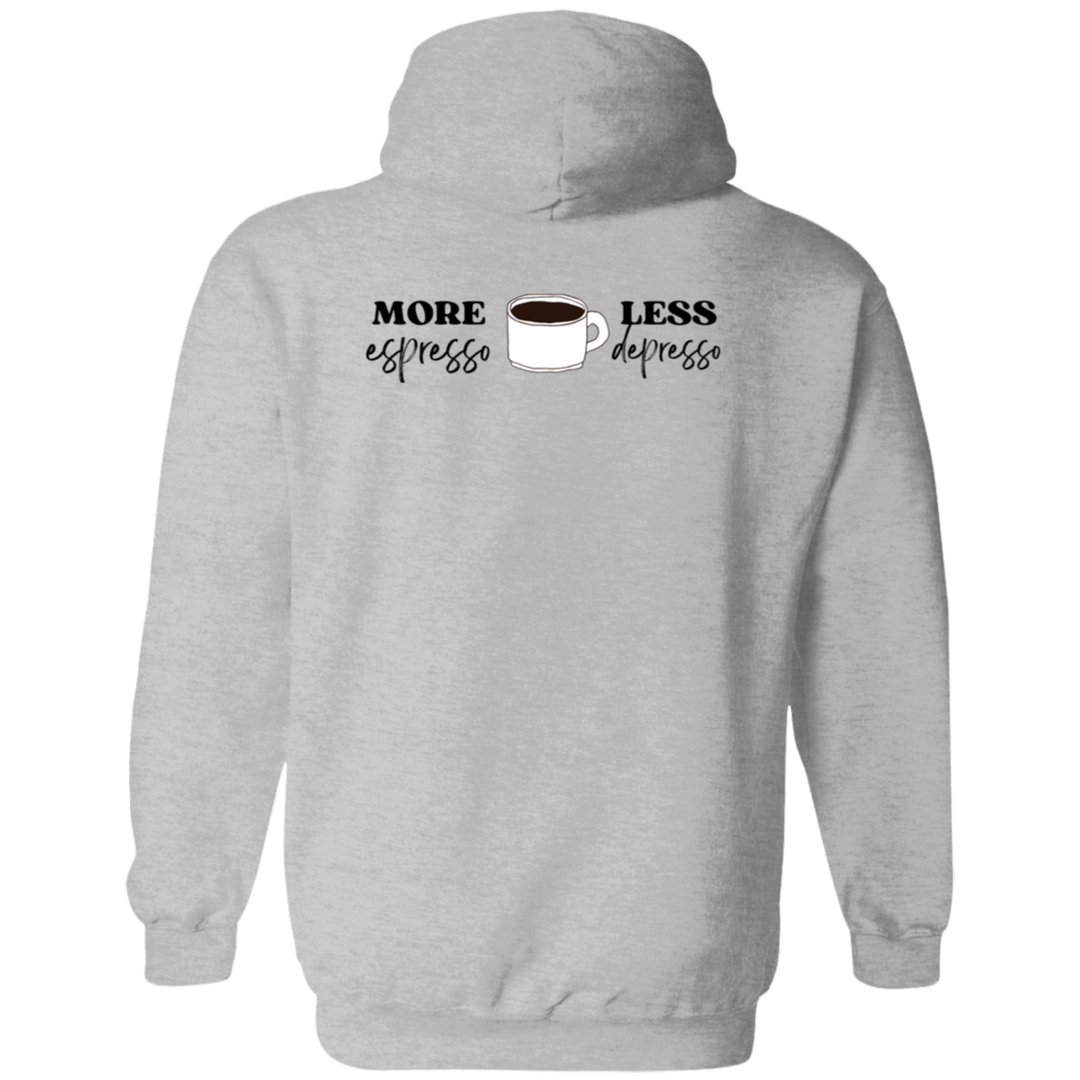 ID#C2M ** MORE ESPRESSO FULL ZIP HOODIE