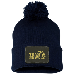 z(hh) NBWC Pom Pom Knit Cap - Patch