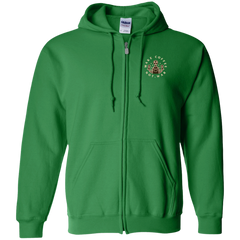 ID#B2M ** MAKE COFFEE HOODED FULL ZIP